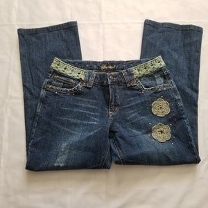 YOUNIQUE Capri Denim Jeans Women's Size 11